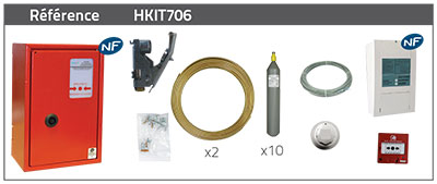 Bluepack-clip Mit Elektrischem Auslöser Hkit706 Für Die Entrauchung - Bluetek - Hkit706