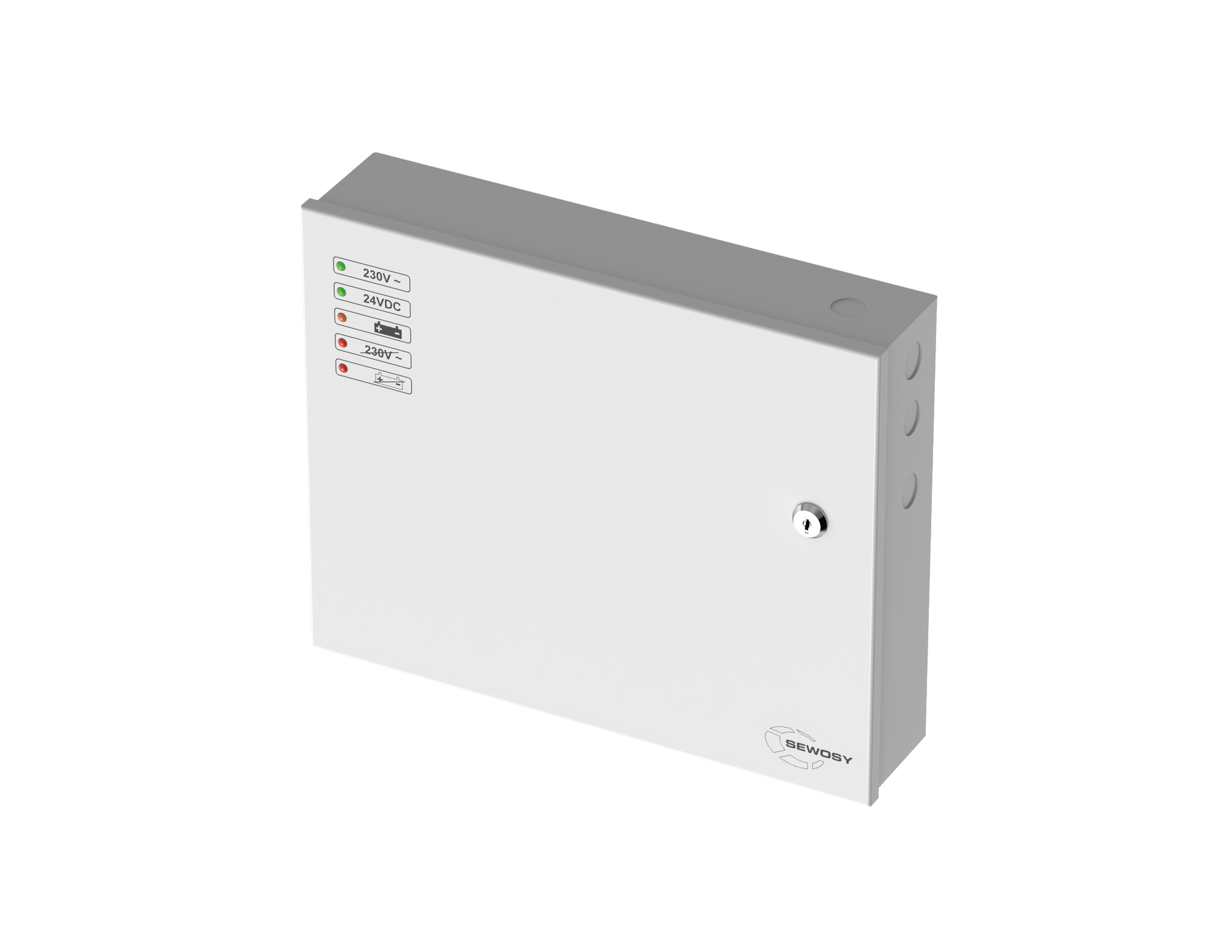 Schaltnetzteil 24vdc 5 A (platz Für 2 Akkus 7ah) Ohne Fehlerrelais - Sewosy - Ad2405-sr