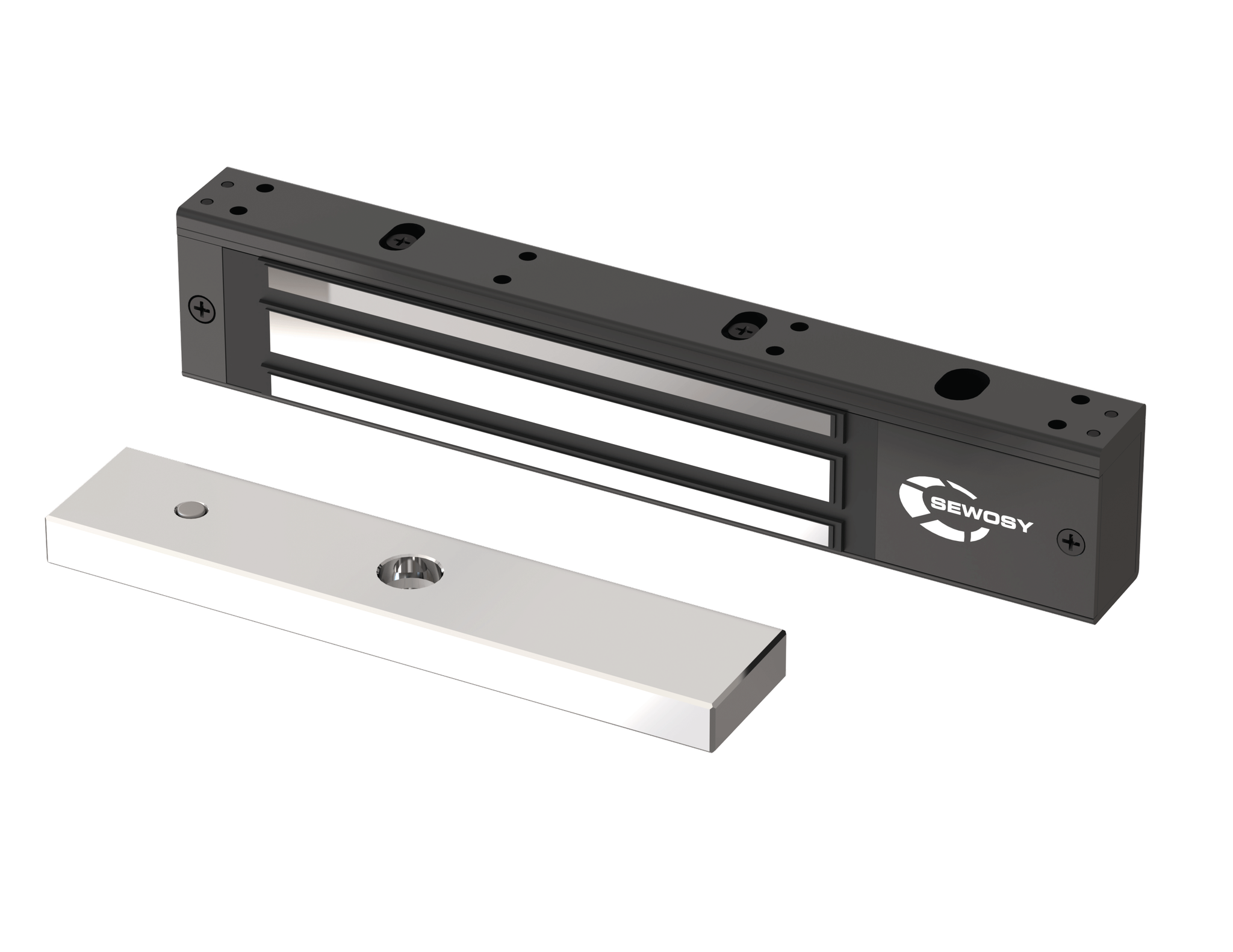 Aufgesetzte Elektromagnetische Sauganlage 300 Dan 12/24v Dc - Schwarz - Sewosy - V300n
