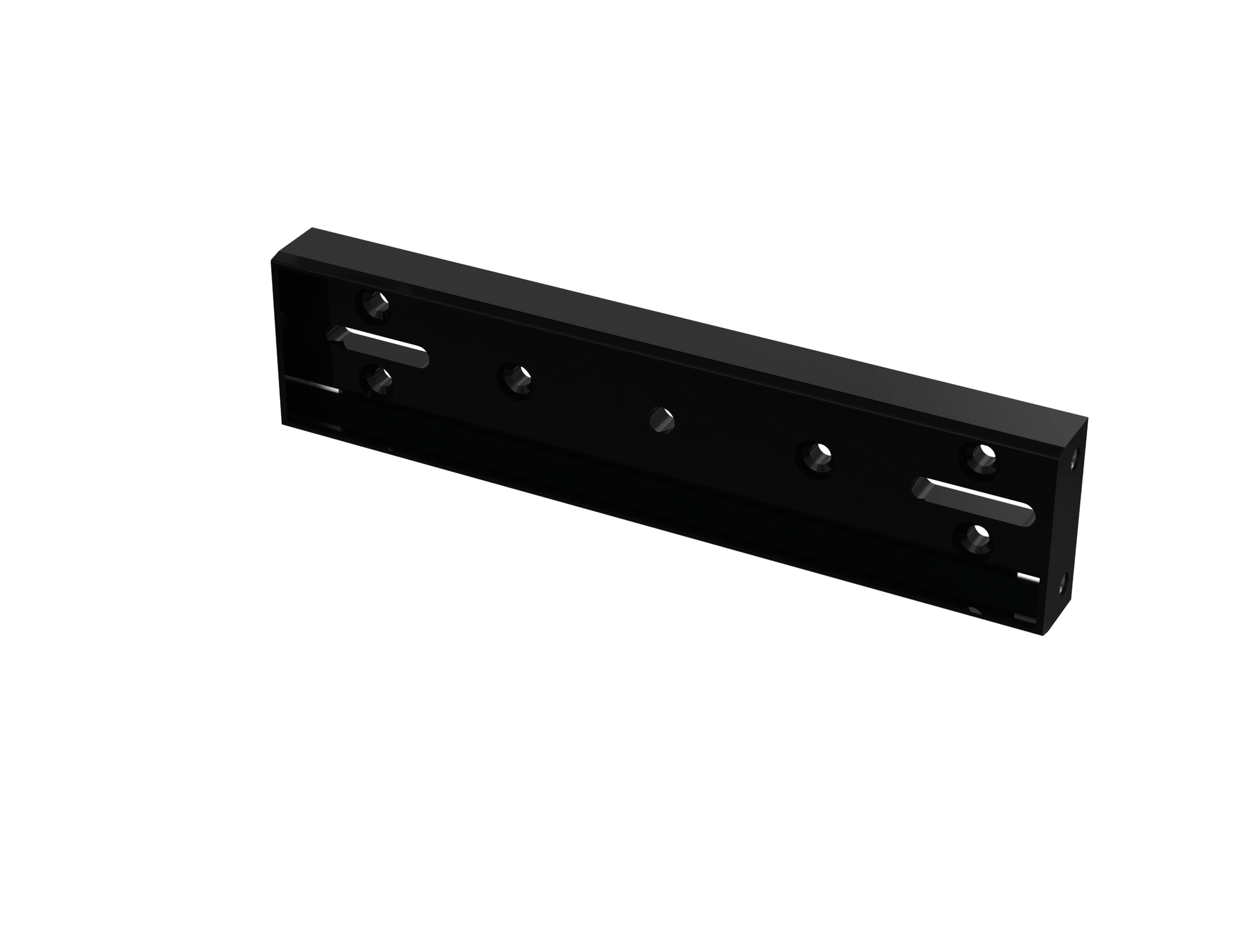 Aluminium-montagehalter Für Gegenplattensystem V300 - Schwarz - Sewosy - V300scpn