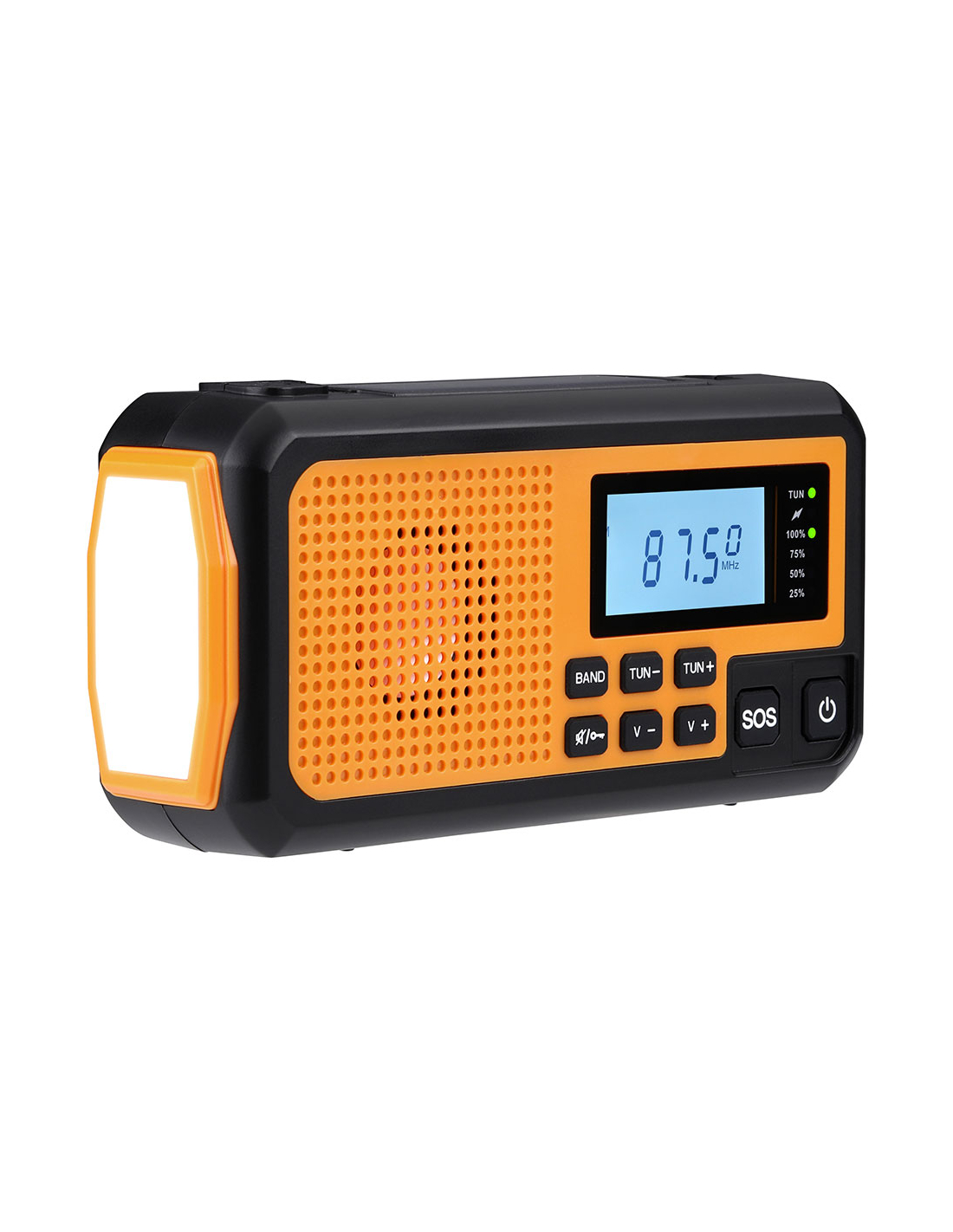 Multifunktions-notruf-radio Orange 1,5 W Mit Power Bank