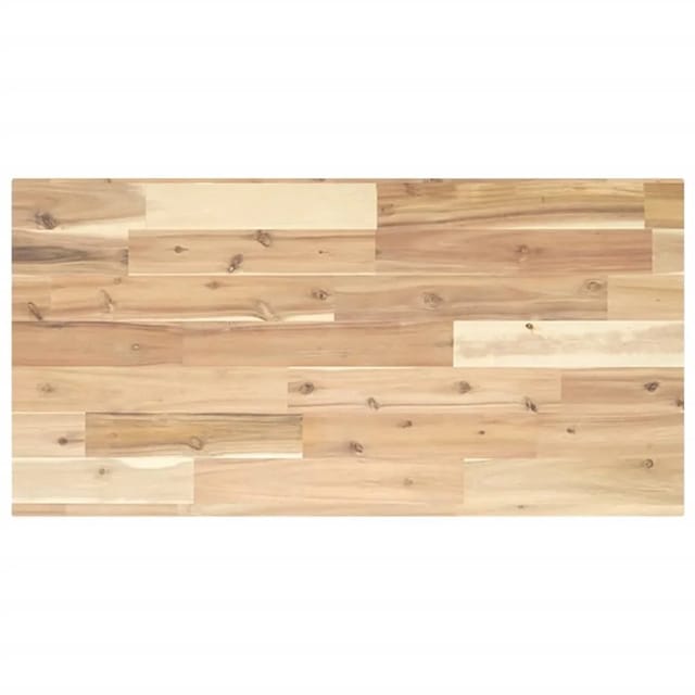 Waschtischplatte Unbehandelt 80x40x2 Cm Massivholz Akazie Vidaxl