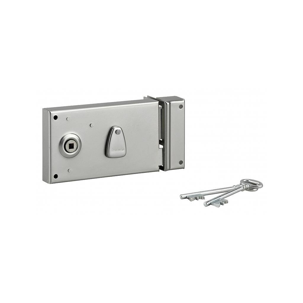 [00002113] Aufgesetztes Gitterschloss 140 X 82 Mm Rechts 2113 Thirard