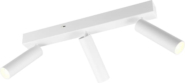 Trio - Moderner Led Deckenstrahler Ambala Dimmbar 3-flammig Weiß, Breite 44cm
