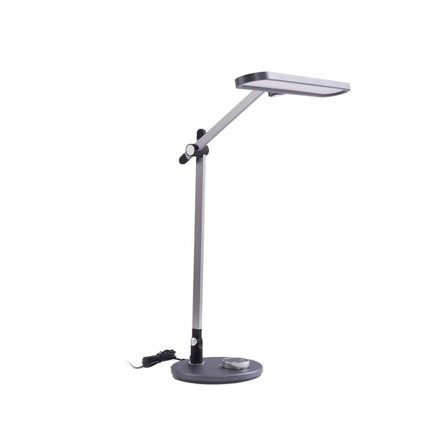 Led Tischlampe 'elvir' Aus Aluminium Dimmbar Für Wohnzimmer & Esszimmer Von Lindby