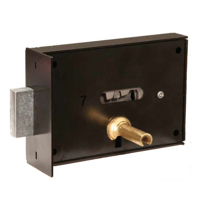 Einsteck-riegelschloss Mit Fangfalle Bourg Mermier - 110 Mm - Links - 107111