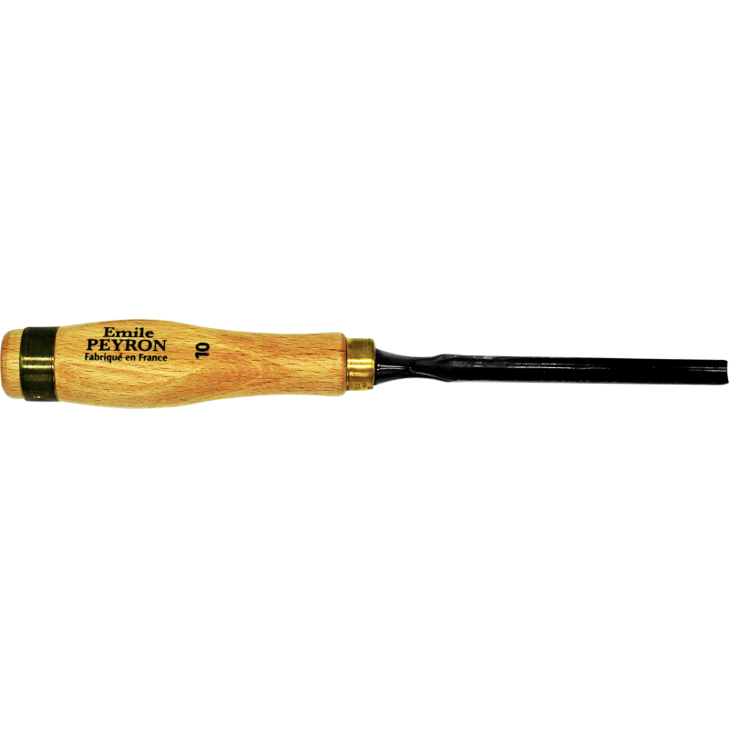 Stechbeitel - 10 Mm - Holzgriff - Emile Peyron - 112t10