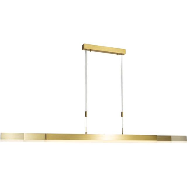 Verstellbare Hängelampe Gold Inkl. Led - Lamba