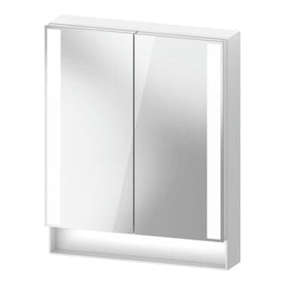 Qatego Spiegelschrank, Seitliche Lichtfelder, - Duravit