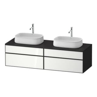 Zencha Konsolenwaschtischunterbau, 1600x550mm, 2 Auszüge, - Duravit