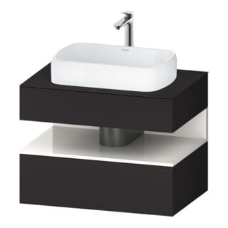 Qatego Konsolenwaschtischunterbau, 1 Auszug, 1 - Duravit