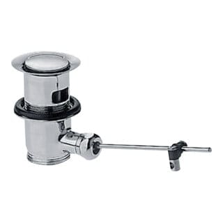 Axor Ablaufgarnitur, Mit Zugstange Und Überlauf, - Hansgrohe