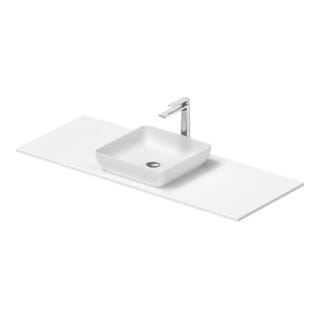 Duravit - Sivida Waschtisch Set Eckig Inkl. Konsole 1280x500x123mm,