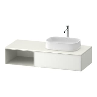 Duravit Zencha Konsolenwaschtischunterbau, 1300x550mm, 1 Auszug,