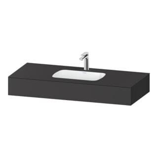 Qatego Einbauwaschtisch Mit Konsole, 1200x550x170mm, - Duravit