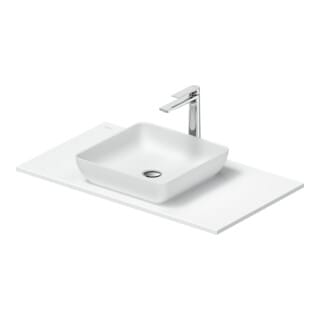 Duravit - Sivida Waschtisch Set Eckig Inkl. Konsole 880x500x123mm,