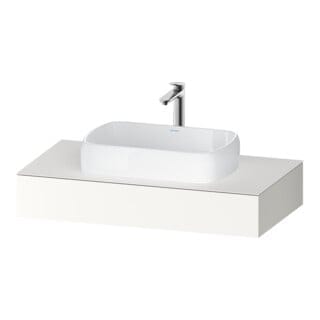Qatego Konsole, 1000x550x170mm, Mit Ausschnitt Mittig, - Duravit