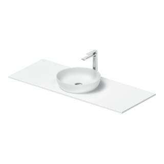 Duravit - Sivida Waschtisch Set Rund Inkl. Konsole 1280x500x123mm,
