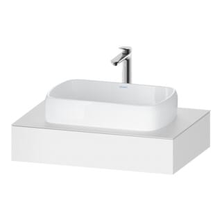 Qatego Konsole, 800x550x170mm, Mit Ausschnitt Mittig, - Duravit