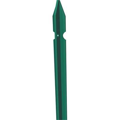 Pfosten Für Zaun, Kunststoffbeschichtet 30x30x3,0 Mm - 100 Cm