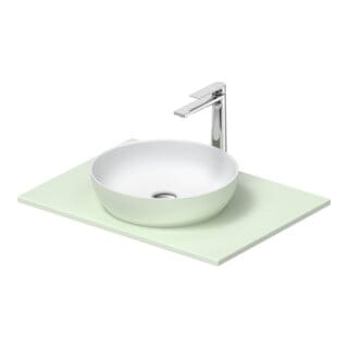 Duravit Sivida Waschtisch Set Rund Inklusive Konsole