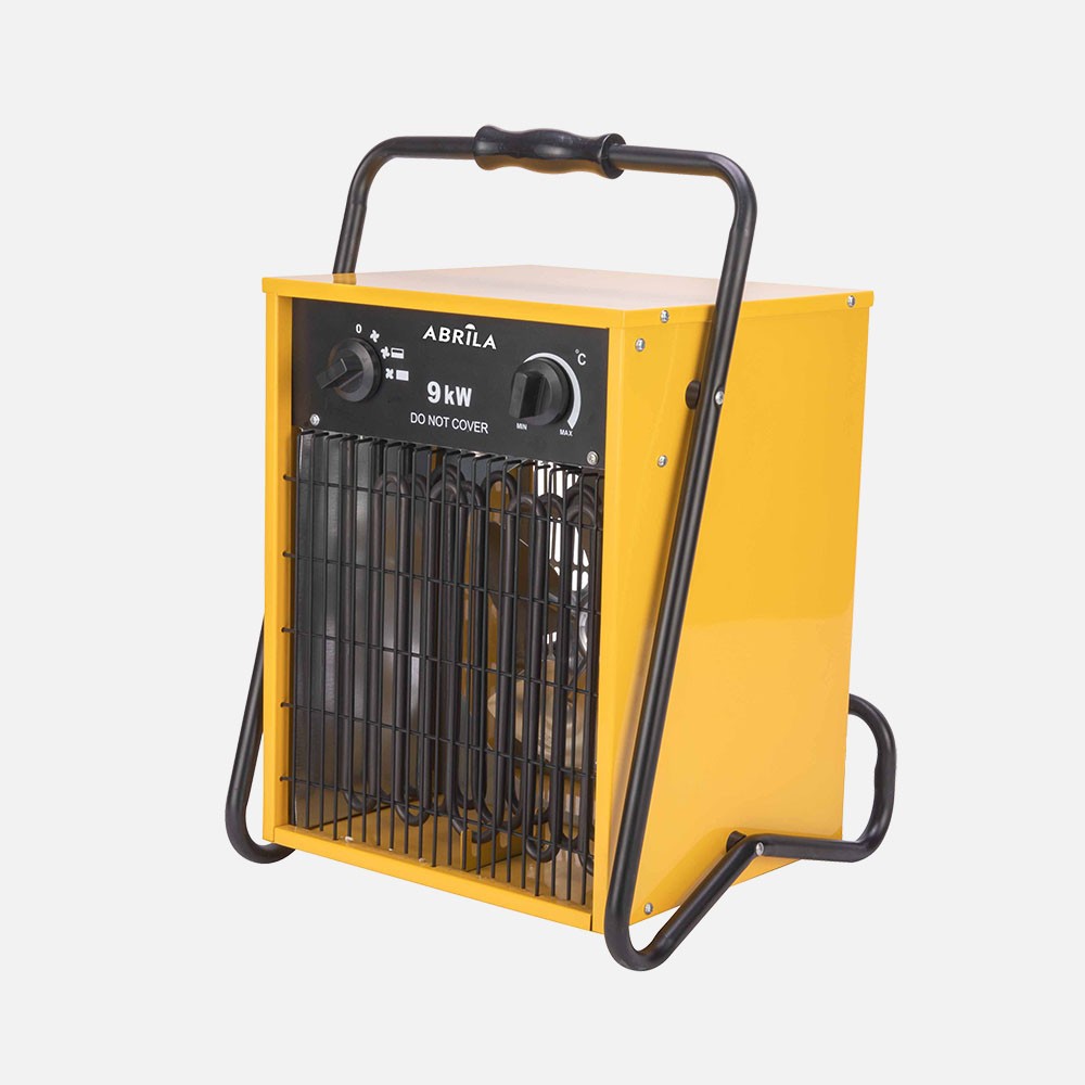 Industrielle Thermoflächenlüfter Edelstahl Copan 9000w Gelb 3pot 400v Dreiphasig