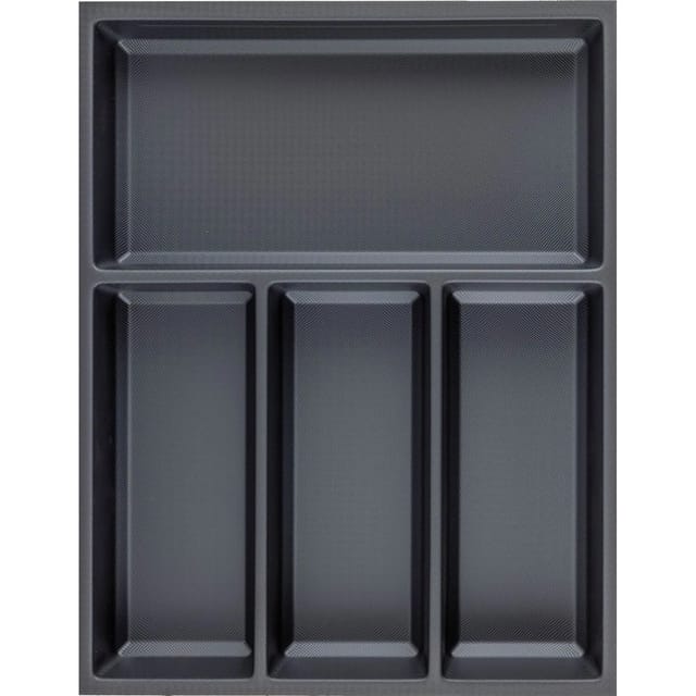 Besteckeinsatz Sky 500/45 Kunststoff Schwarz - Agoform