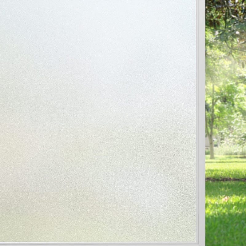Blickdichte Sichtschutzfolie - 30x200cm - Mattiertes Muster, Geeignet Als Matter Sichtschutz Im Büro Oder Wohnzimmer.