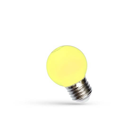 Led-kugel E-27 230 V 1 W Gelbe Spektrum-led