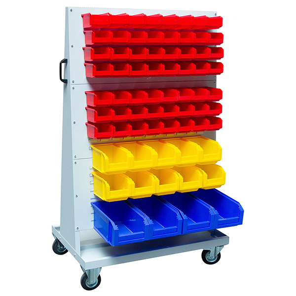 Sackkarrenwagen Mit Muldenbehältern, 6 Platten Mit Behältern 150 Kg - Fimm - 880010531