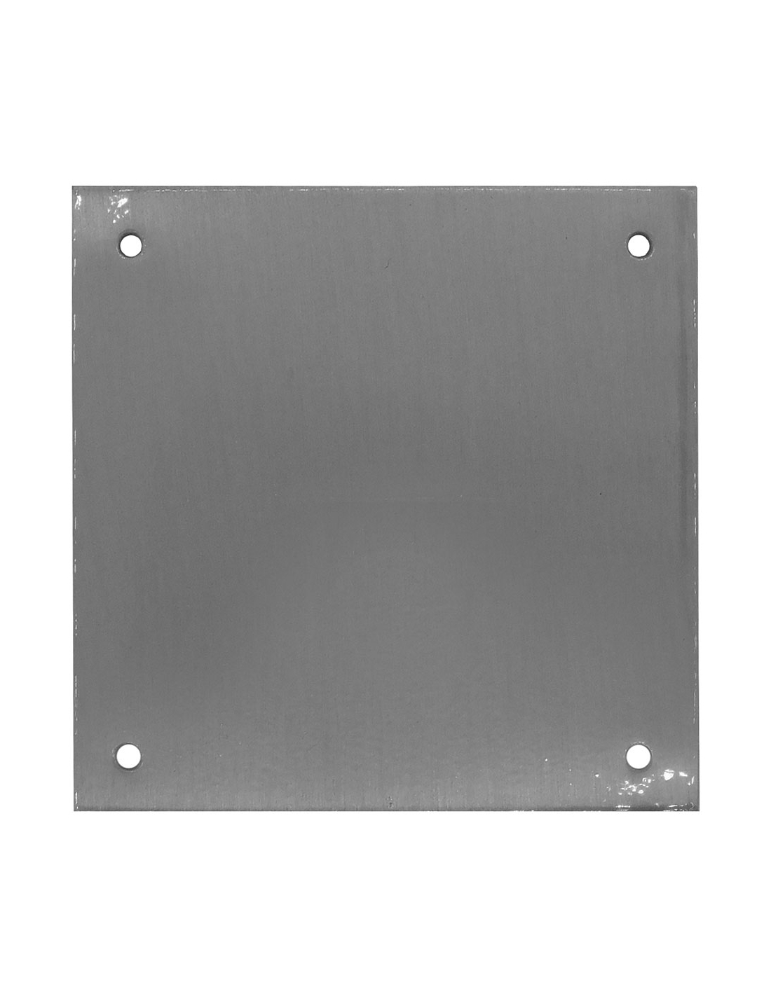 Edelstahl-blechabdeckung 8 X 8 Cm 0,65 Mm