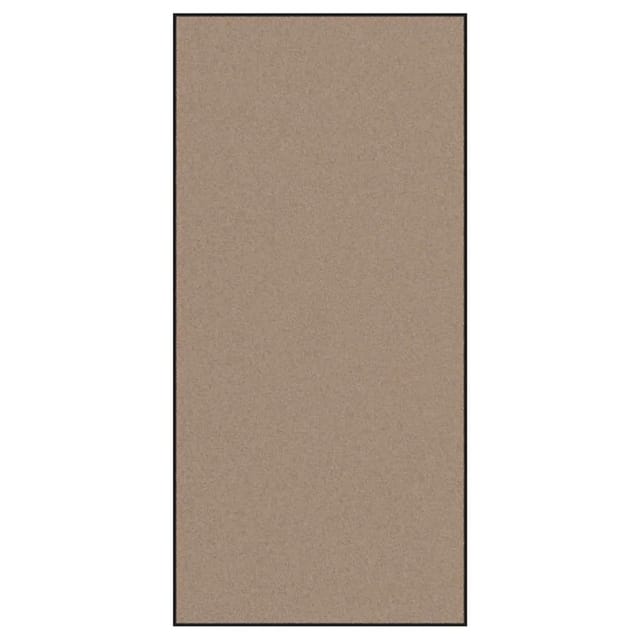 Fußmatte Beige Und Schwarz 120 X 250 Cm Polypropylen Und Vinyl Vidaxl