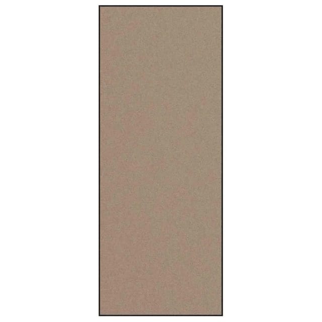 Fußmatte Beige Und Schwarz 120 X 300 Cm Polypropylen Und Vinyl Vidaxl