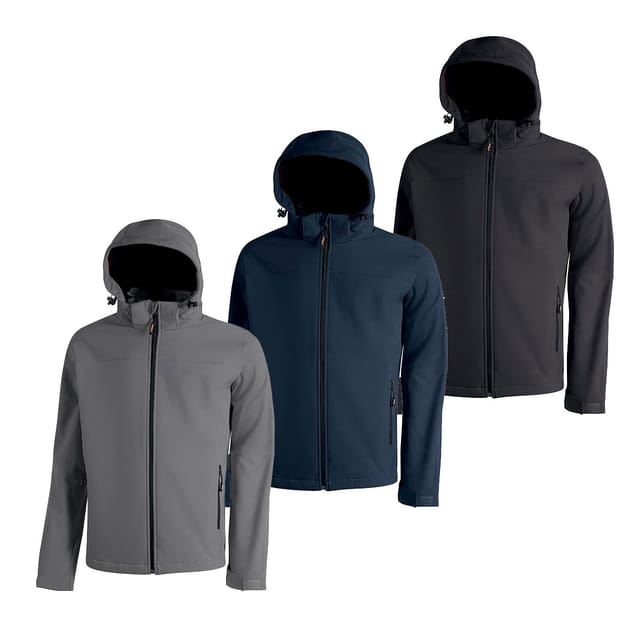 U-power Kyra Softshell-arbeitsjacke - Xxl - Schwarze