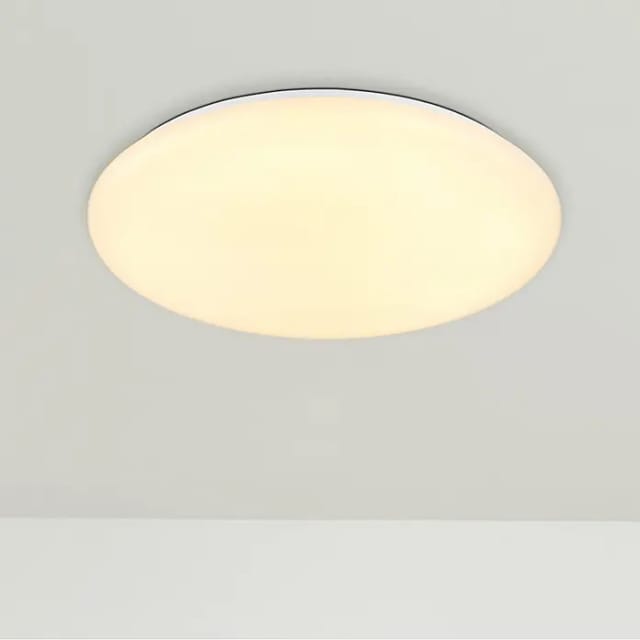 Deckenlampe Deckenleuchte Küchenlampe Weiß Opal Led Flurleuchte D 49,5 Cm