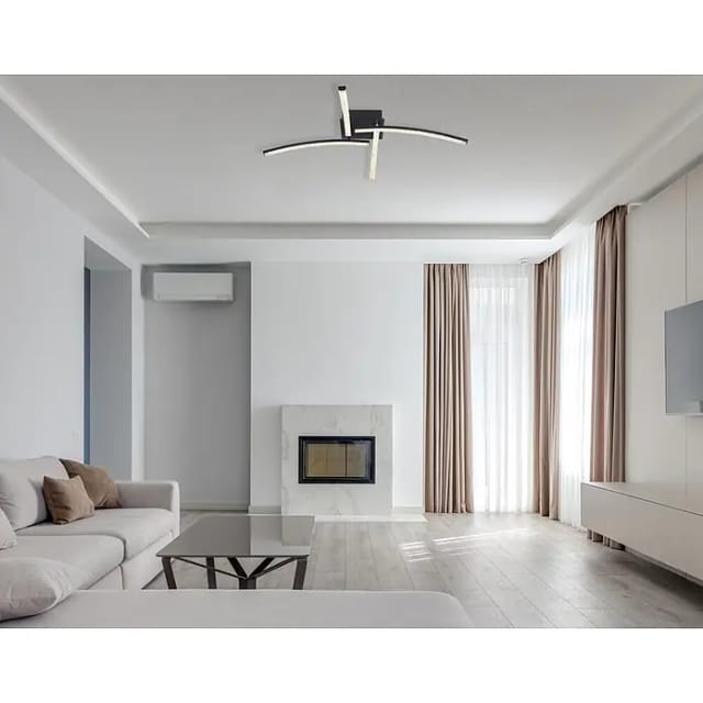 Globo - Deckenleuchte - Jules - Schwarz - Metall - Led - 67169-24
