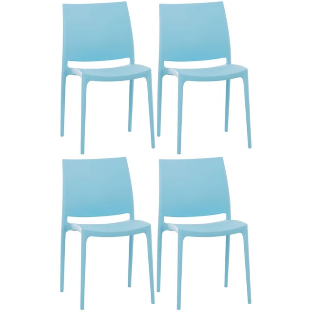 Clp - 4er Set Stühle Maya Hellblau