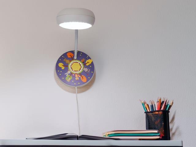 Wandleuchte Für Kinderzimmer Mit Wald-motiv, Flexarm, Höhe 20cm