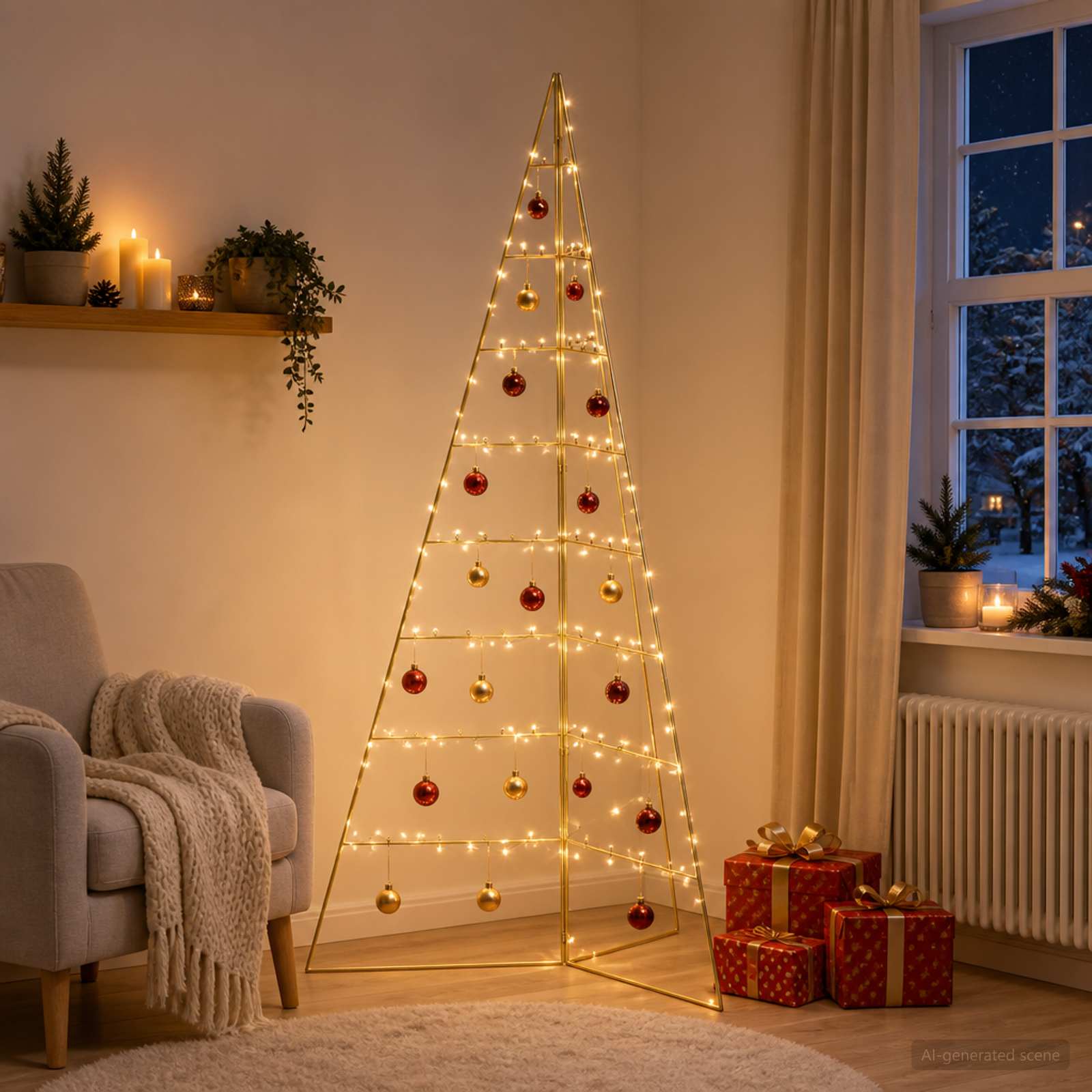 Vidaxl Metal Christmas Tree With Folding Stand Kuopio 180 Cm Steel