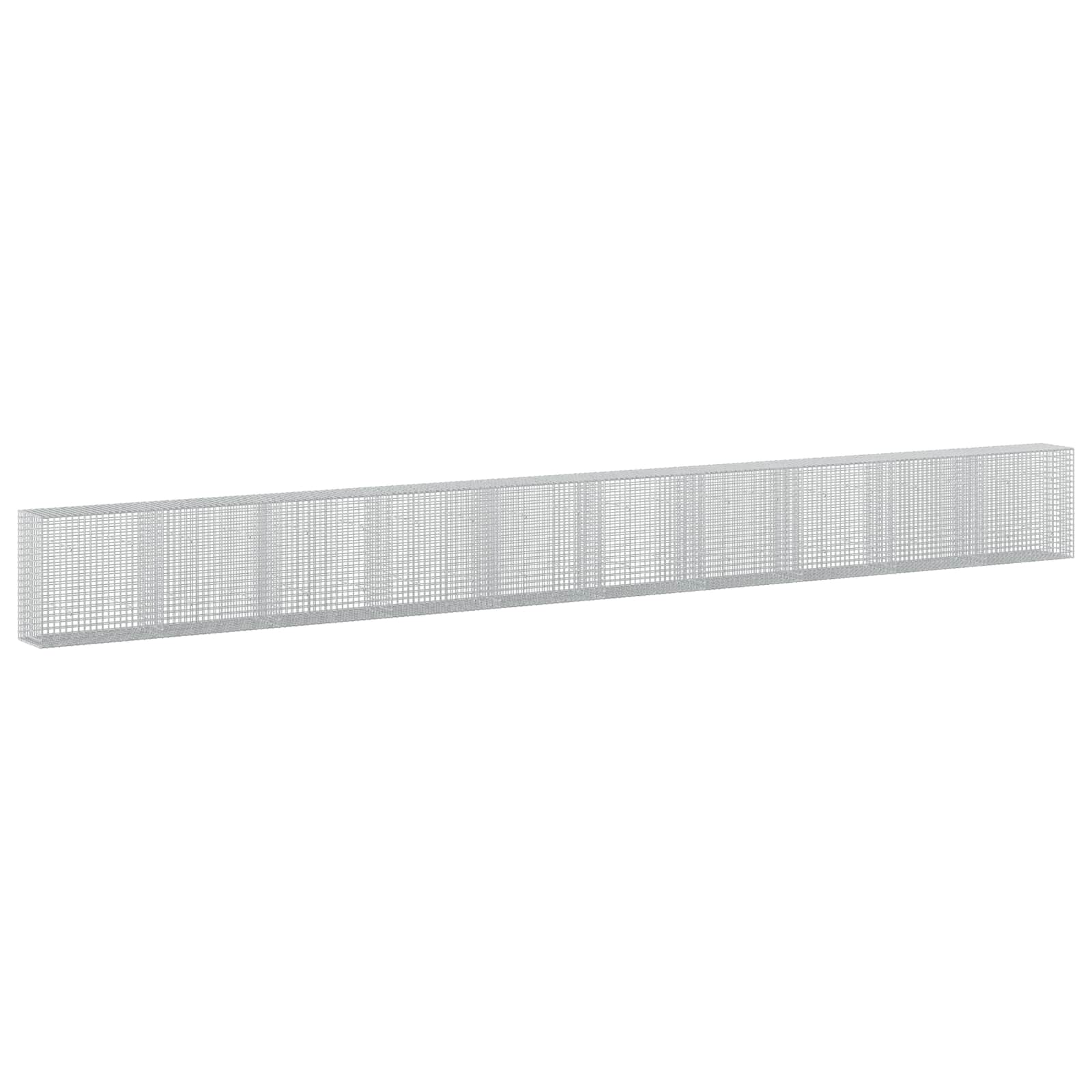 Gabione Mit 3,5 Mm Draht Und 5x5 Cm Maschen 1000x50x100 Cm Vidaxl