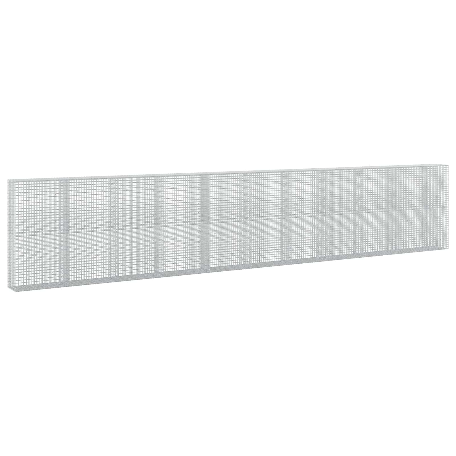 Gabione Mit 3,5 Mm Draht Und 5x5 Cm Maschen 1050x50x200 Cm Vidaxl