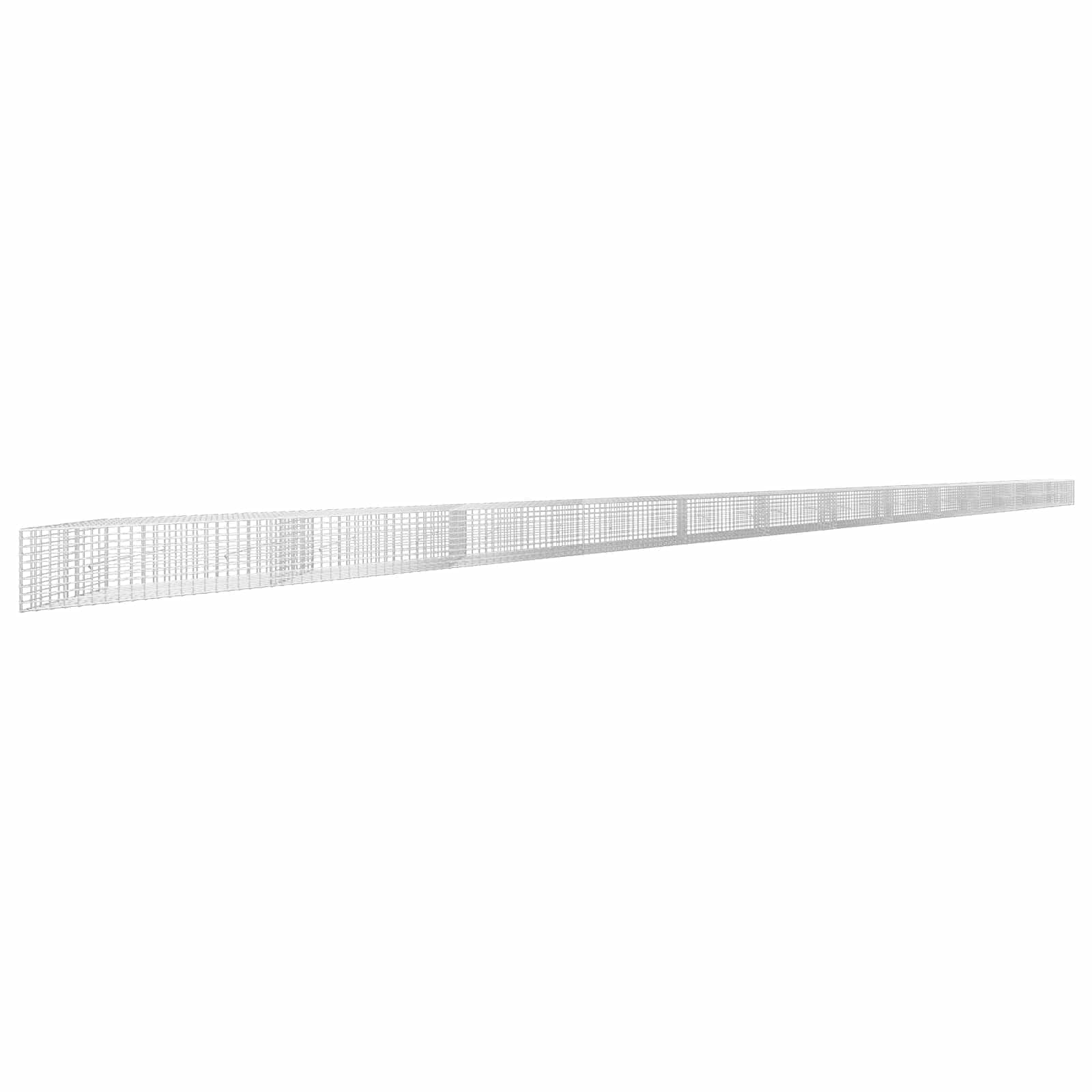 Gabione Mit 3,5 Mm Draht Und 5x5 Cm Maschen 1200x50x50 Cm Vidaxl