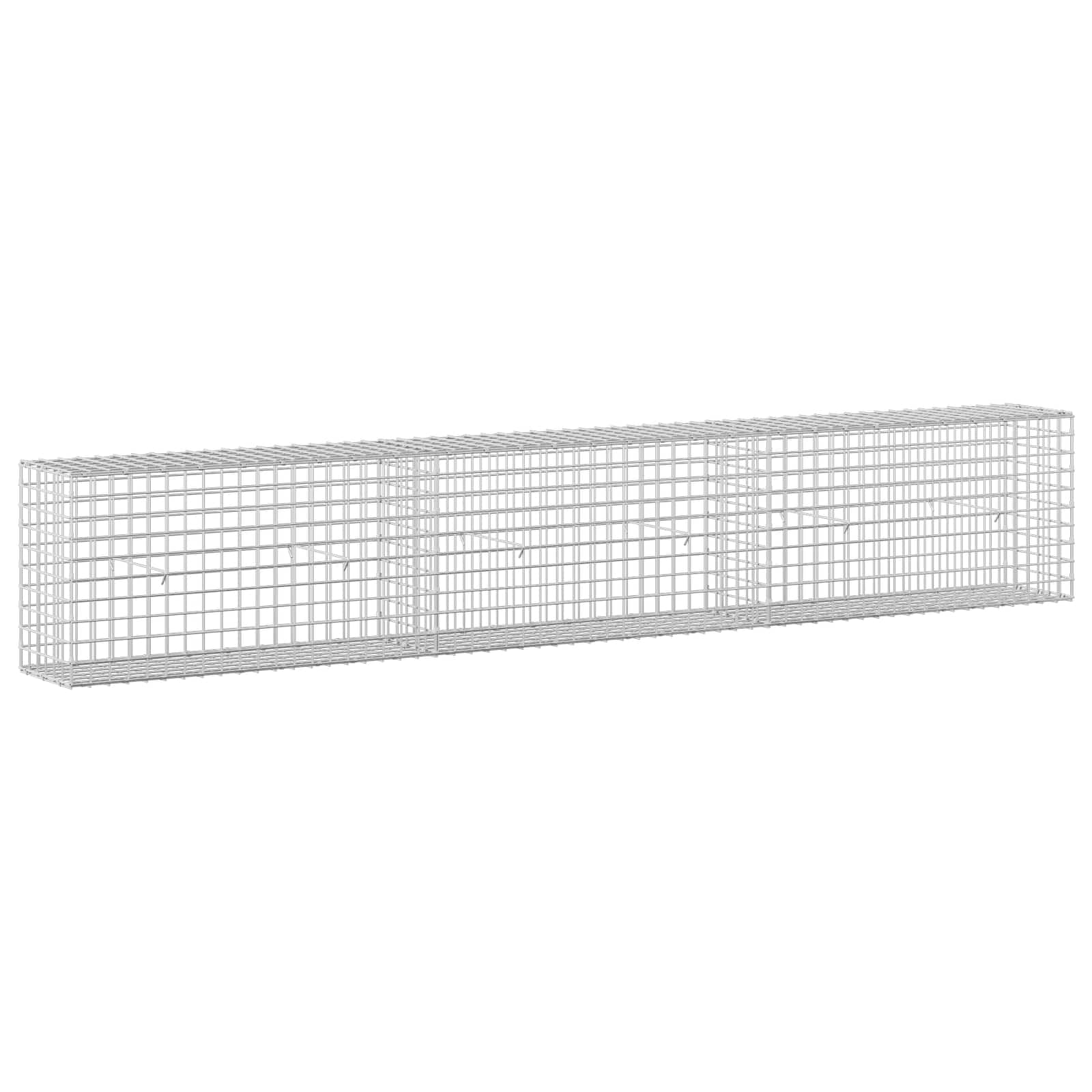 Gabione Mit 3,5 Mm Draht Und 5x5 Cm Maschen 300x30x50 Cm Vidaxl
