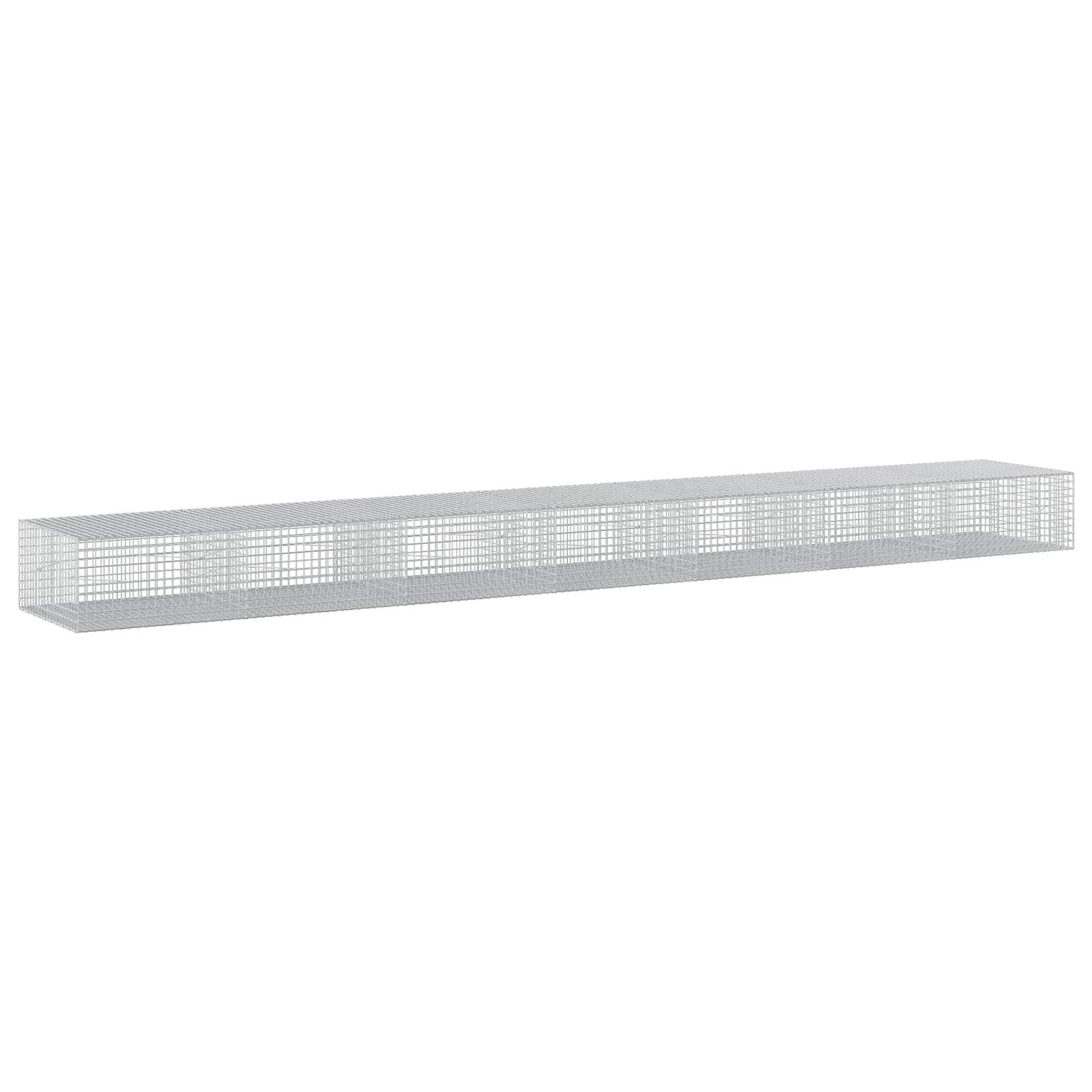 Gabione Mit 3,5 Mm Draht Und 5x5 Cm Maschen 700x100x50 Cm Vidaxl