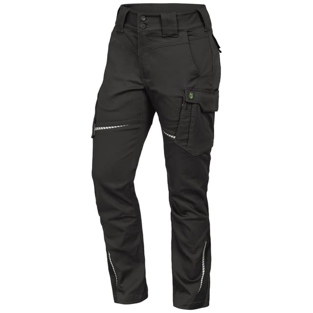 Leibwächter - Damen Bundhose Ohne Knietaschen Flex-line Flxdho28 Gr. 36 Anthrazit/schwarz
