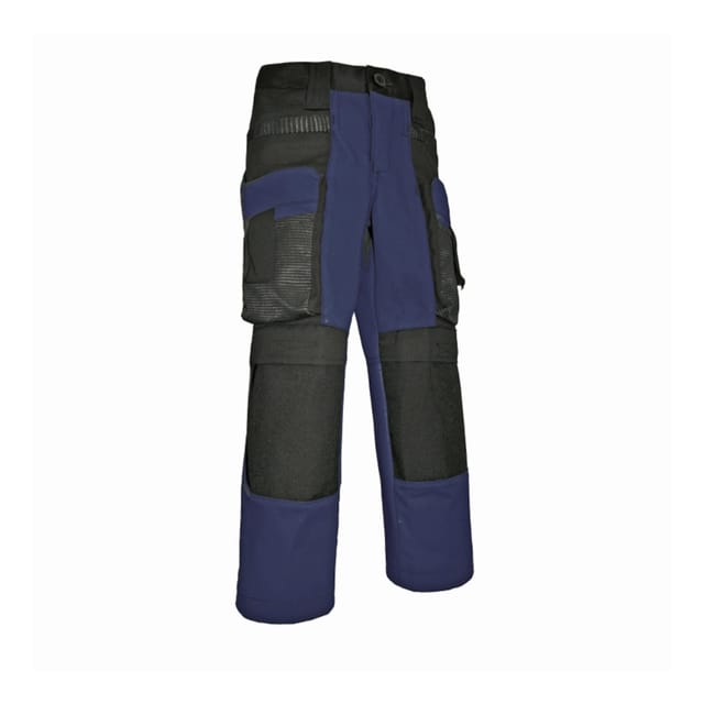 Eiko Kinder Arbeitshose Blau/schwarz 122/128