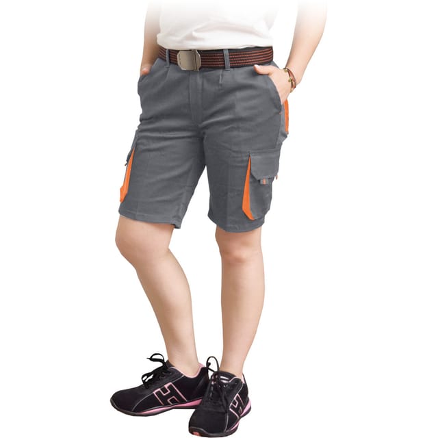 Damen Arbeitshose Kurz Grau Xxl
