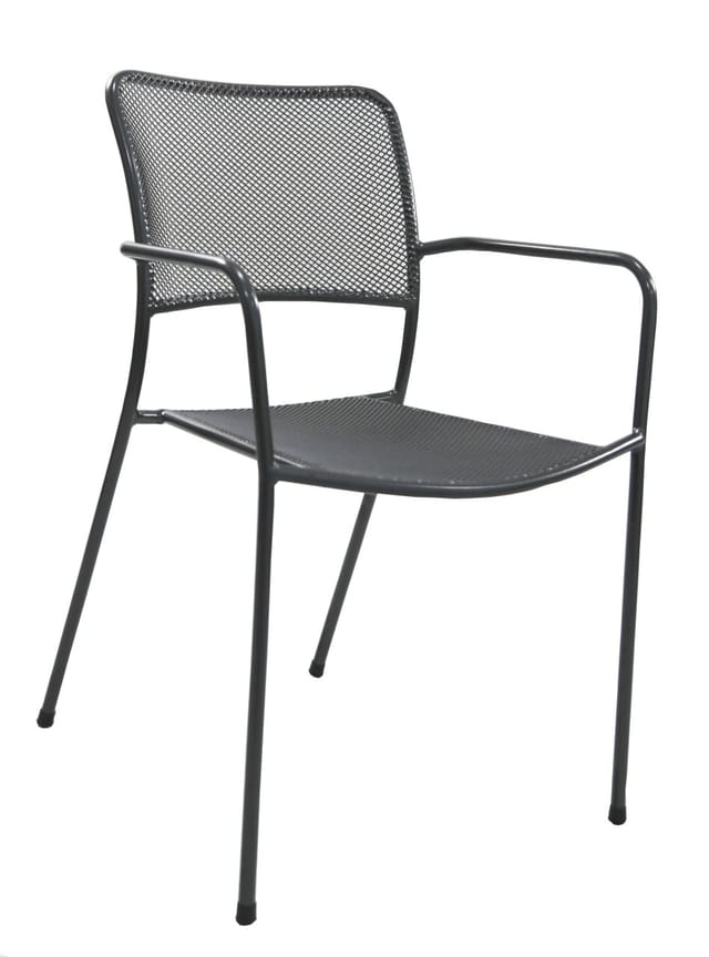 Primaster - Gartenstuhl Metall Loris Grau