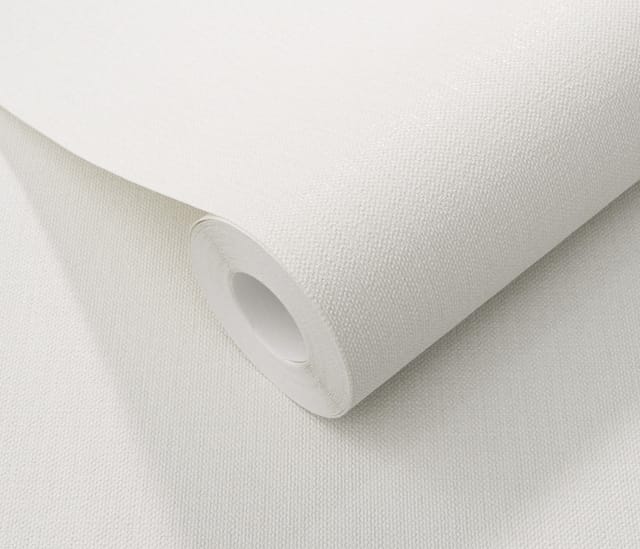 Erismann Vliestapete Woven Uni Weiß 10,05 X 0,53 M