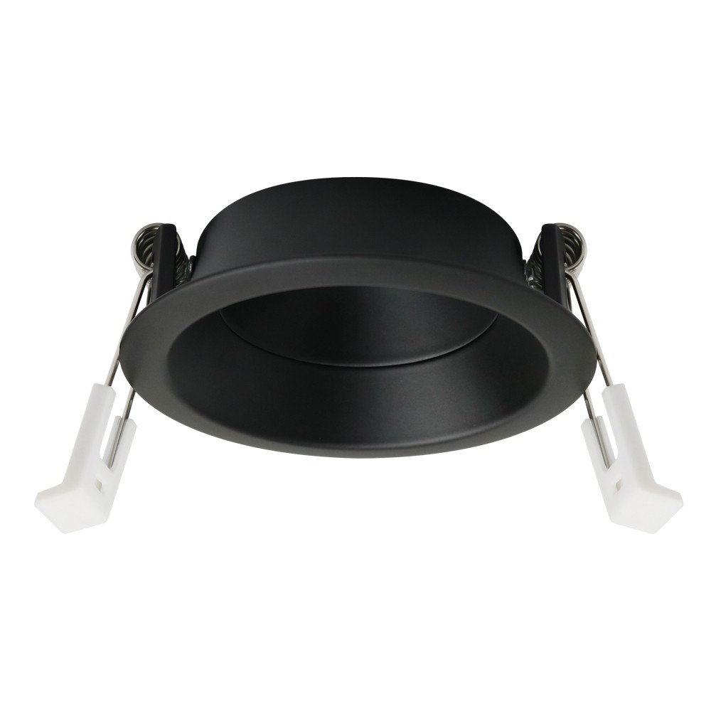 Einbaulicher Runder Kipp-lichtkörper Fit 62 Schwarz